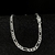 Pulseira 3x1 3mm prata 925 maciça - comprar online