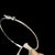 Bracelete infantil quadrado 5,6cm prata 925 - Elegancy Pratas