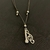 Cordão microfone e clava de sol fio encerado - Elegancy Pratas