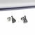Brinco nossa senhora aparecida silhueta mini prata 925 - Elegancy Pratas
