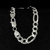 Pulseira 3x1 8mm prata 925 maciça - comprar online