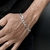Pulseira 3x1 9mm prata 925 maciça
