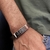 Pulseira clava de sol couro legítimo - comprar online