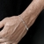 Pulseira tijolinho 2,5mm prata 925 maciça
