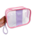 Porta Make M | Branco, lilás e coral - comprar online