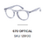 Gafas de receta RUSTY MOD. BLINDED en internet