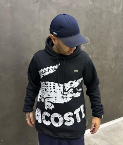 Moletom Lacoste edição site - (preto)