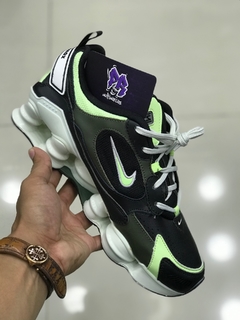nike shox tl 12 molas 2020 preto/verde - comprar online