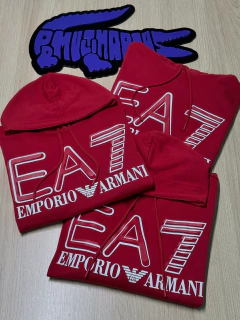 Moletom emporio armani EA7 - edição site (vermelho) - comprar online