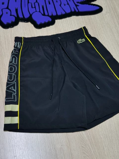 Bermuda lcst letreiro Sport - edição site (preto/amarelo) - comprar online
