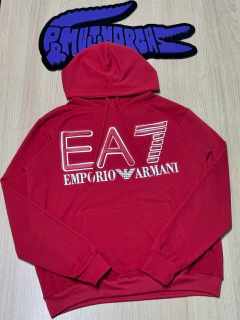 Moletom emporio armani EA7 - edição site (vermelho) - comprar online