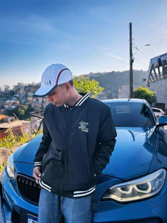 Jaqueta lcst roland garros club - edição limitado (preto)