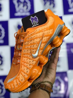 nike shox tl 12 molas laranja - comprar online