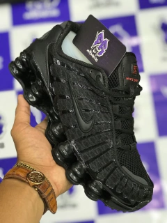 nike shox tl 12 molas black