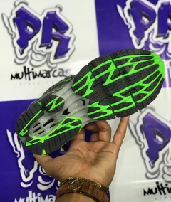 mizuno wave pro 7 cinza e verde na internet