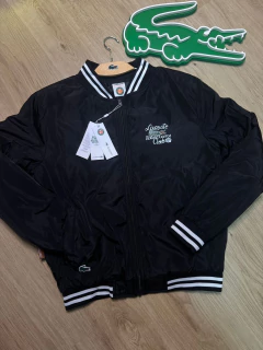 Jaqueta lcst roland garros club - edição limitado (preto) - comprar online