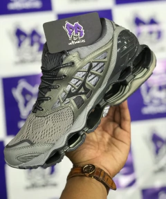 mizuno wave pro cinza - comprar online