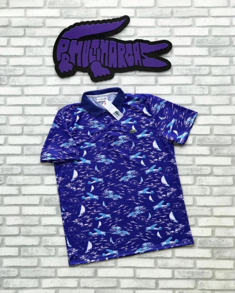 polo sport airline - edição limitada (azul royal)