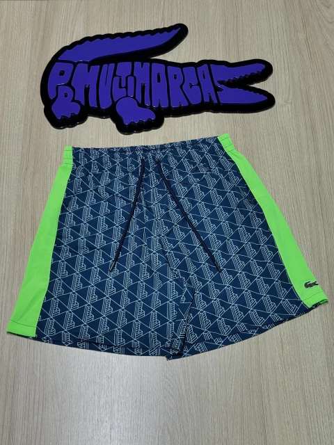 Bermuda estampada monograma - edição limitada