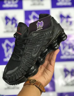 nike shox tl 12 molas black - comprar online