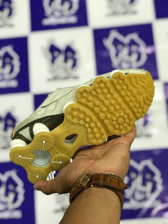 nike shox tl 12 molas bege e roxo na internet