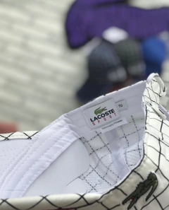 Boné andy quadriculado - raridade (branco) - loja online