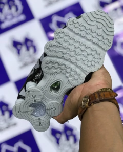 nike shox tl 12 molas cinza/verde na internet