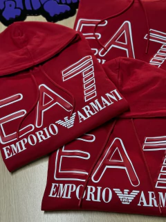 Moletom emporio armani EA7 - edição site (vermelho) na internet