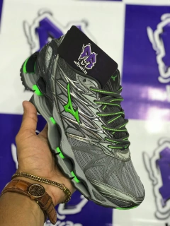 mizuno wave pro 7 cinza e verde