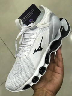 mizuno wave pro x wk branco e preto - comprar online