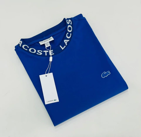Camiseta lcst gola escrita site - edição Limitada (azul royal)