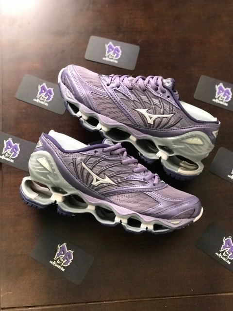 mizuno wave pro 8 lilas