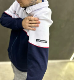 Jaqueta moletom Hugo x Porsche - edição limitada (azul marinho) na internet