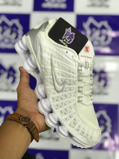 nike shox tl 12 molas branco