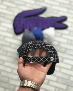 Boné andy quadriculado - raridade (preto) na internet