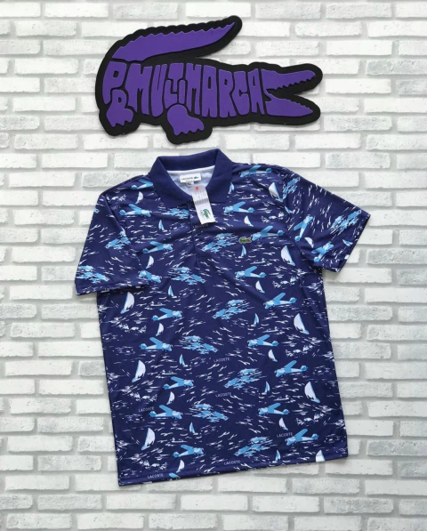 polo sport airline - edição limitada (azul marinho)