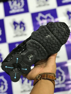 nike shox tl 12 molas preto/azul bb na internet