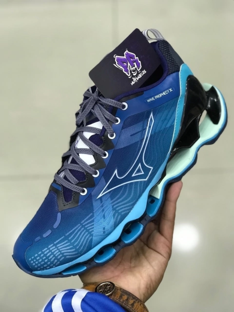 mizuno wave pro X azul