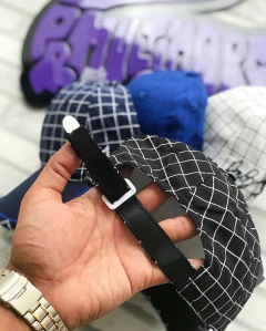 Imagem do Boné andy quadriculado - raridade (preto)