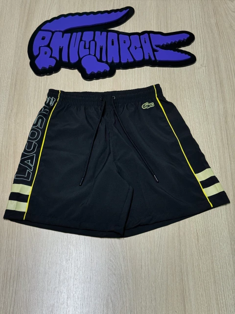 Bermuda lcst letreiro Sport - edição site (preto/amarelo)