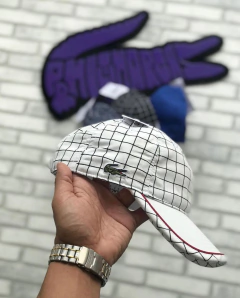 Boné andy quadriculado - raridade (branco) - comprar online