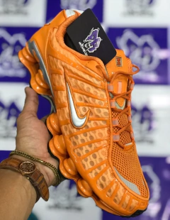 nike shox tl 12 molas laranja