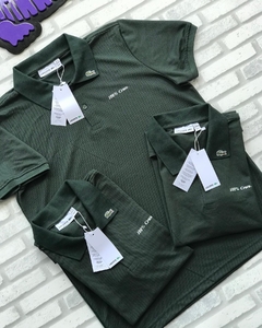 polo 100% croco - edição limitada (verde escuro) - loja online