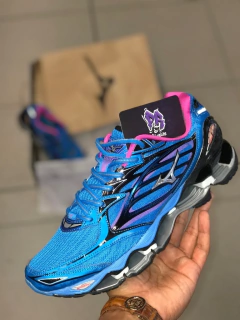 mizuno wave pro 6 azul / rosa - PR multimarcas