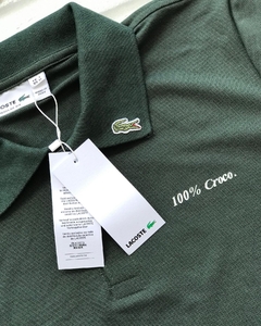 polo 100% croco - edição limitada (verde escuro) na internet
