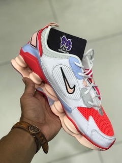 nike shox tl 12 molas 2020 branco/laranja - comprar online
