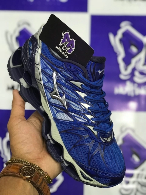 mizuno wave pro 7 azul