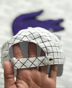 Boné andy quadriculado - raridade (branco) - PR multimarcas