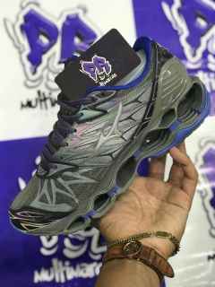 mizuno wave pro 7 cinza camaleão - comprar online