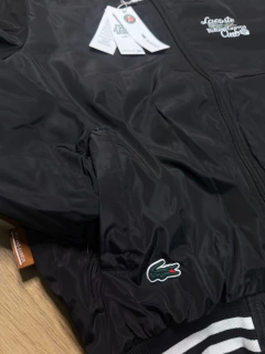 Jaqueta lcst roland garros club - edição limitado (preto) - PR multimarcas